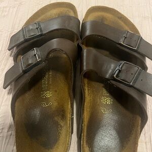 Birkenstock Brown Leather Sandals